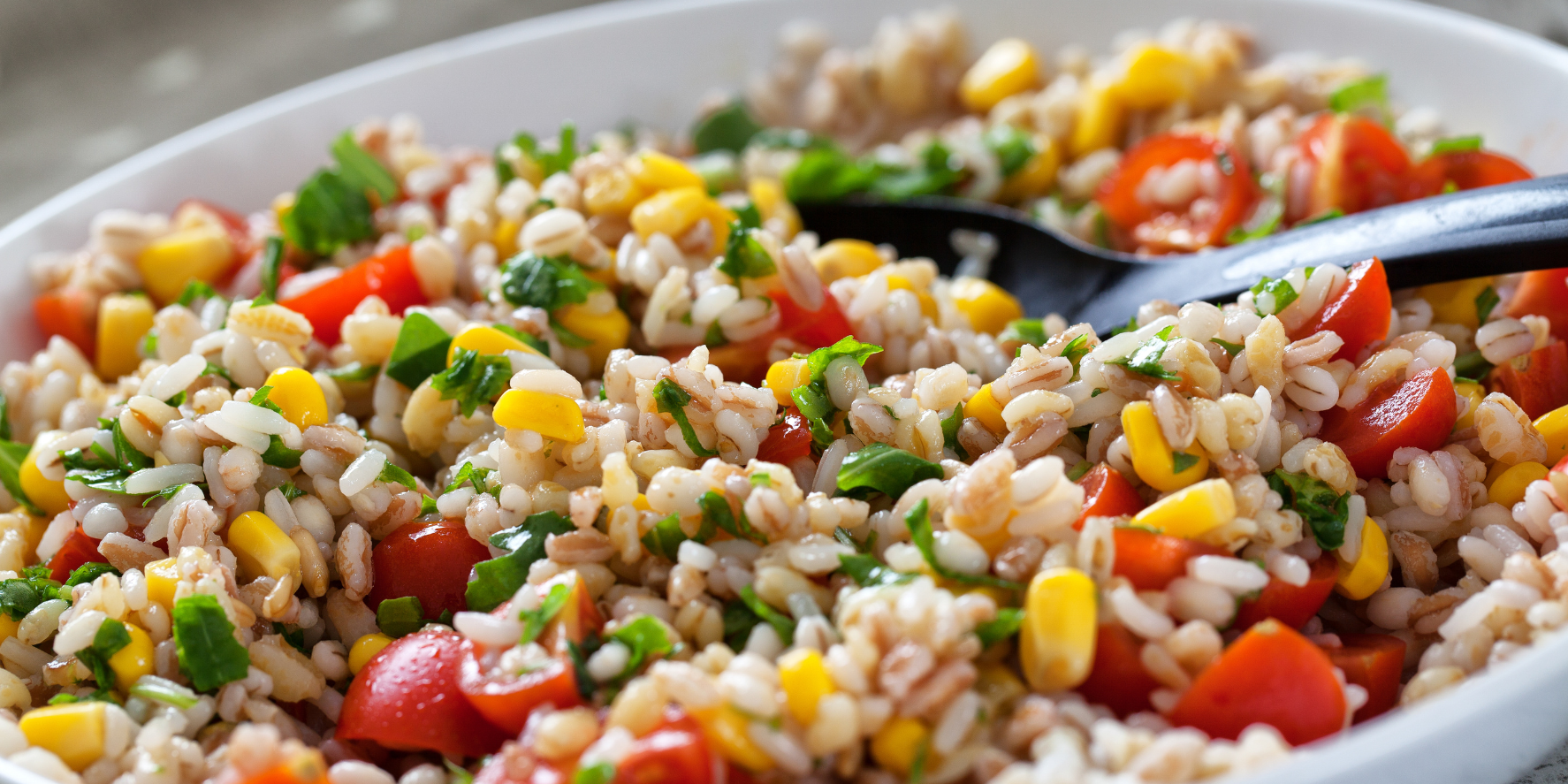 Mediterranean Farro Bowl with Fennec Mixed Vegetables