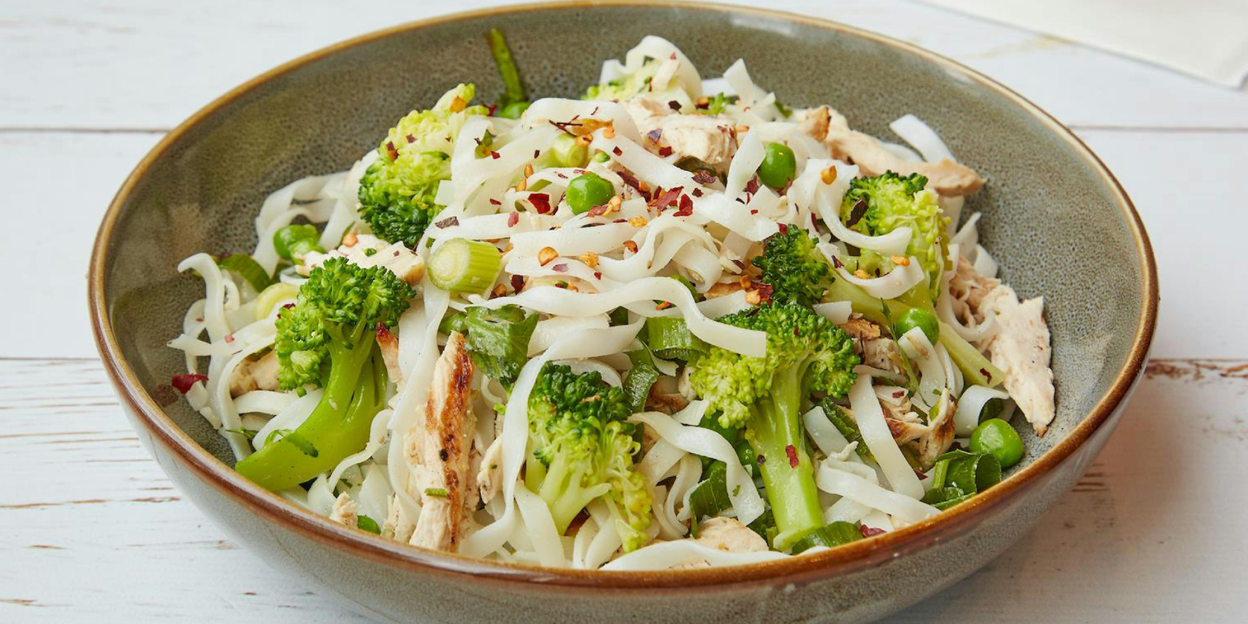 Fiery Chicken & Vegetable Noodle Stir-Fry