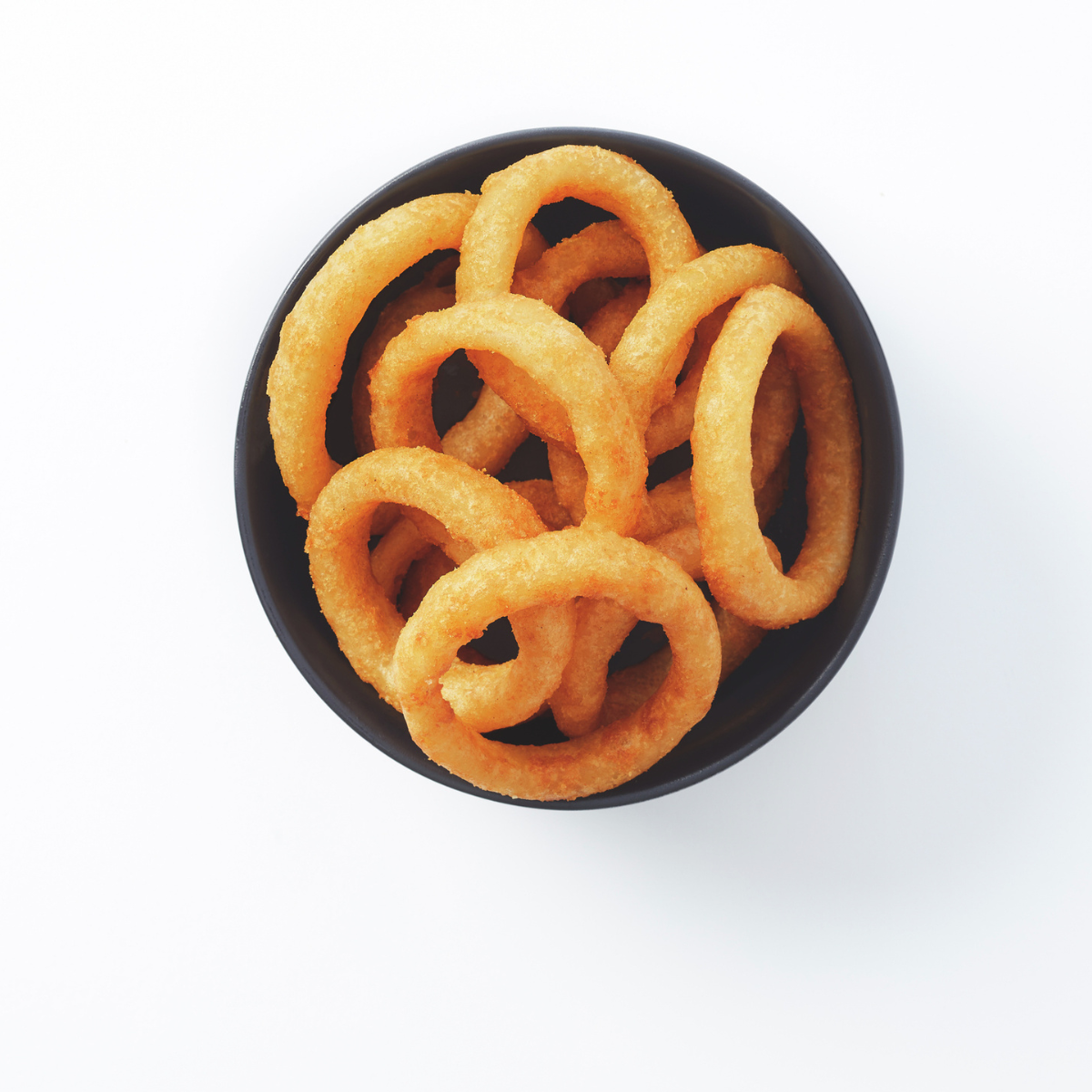 Battered onion rings 1/4"