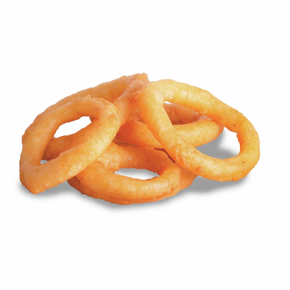Battered onion rings 1/4"