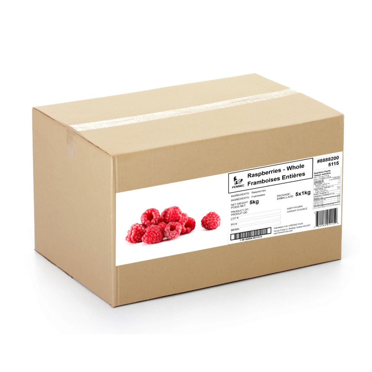 Raspberries Whole