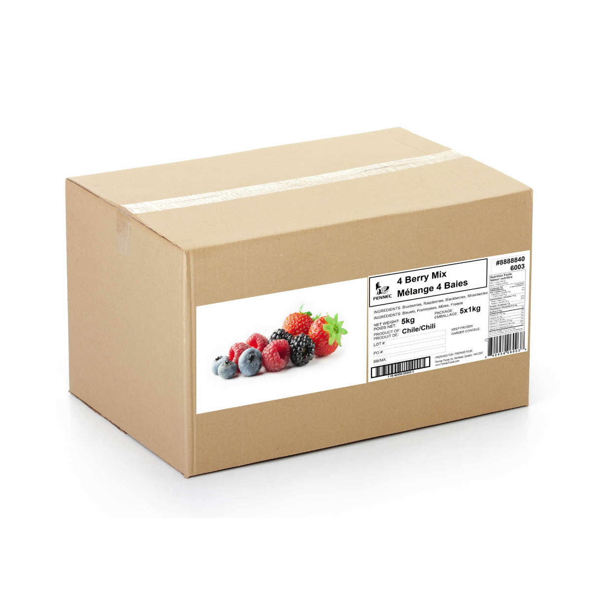 4 Berries Mixed